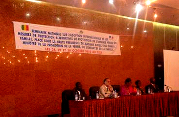 Séminaire sur l’adoption internationale à Bamako